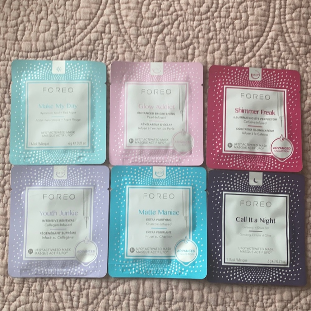 FOREO UFO 2 & UFO Trial Masks SET some work with the mini Series